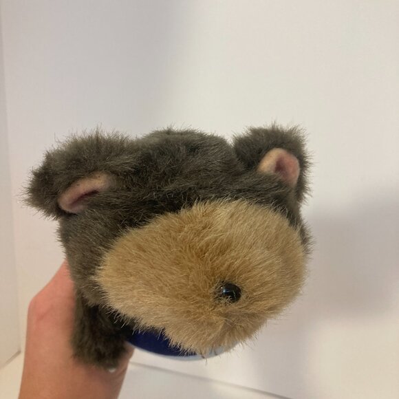 Monchhichi Brown Bear Hokkaido Fish Sekiguchi Doll Toy Plush Japanese Monkey - Picture 11 of 11